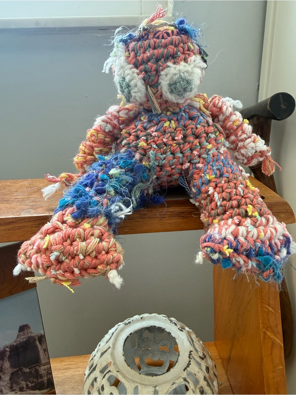 Scrapkins Monster Doll